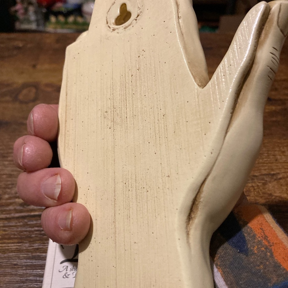 Vintage ceramic Palmistry hand stature with instruction booklet - Picture 7 of 10